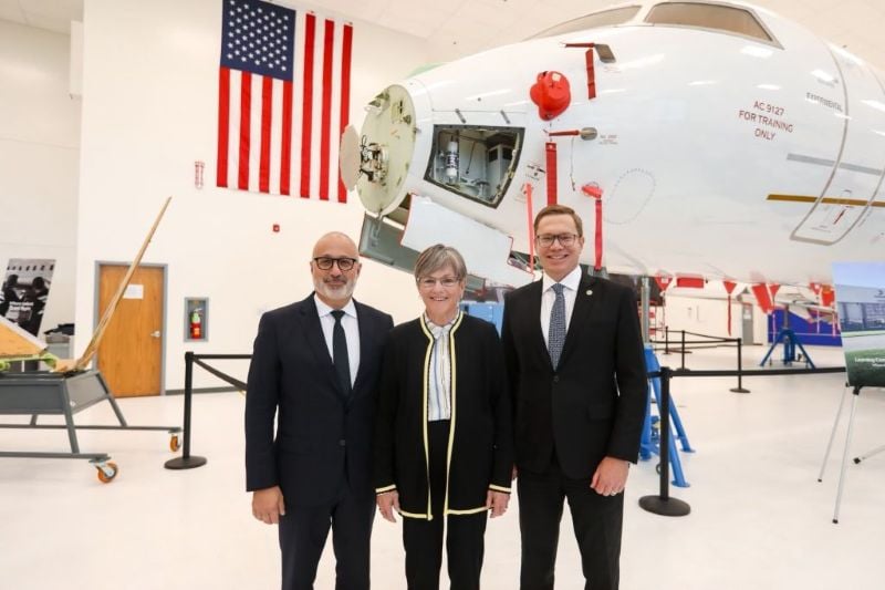 Opening of Bombardier's Wichita learning center
