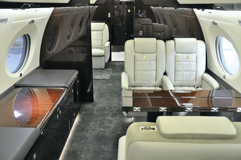 G650 cabin