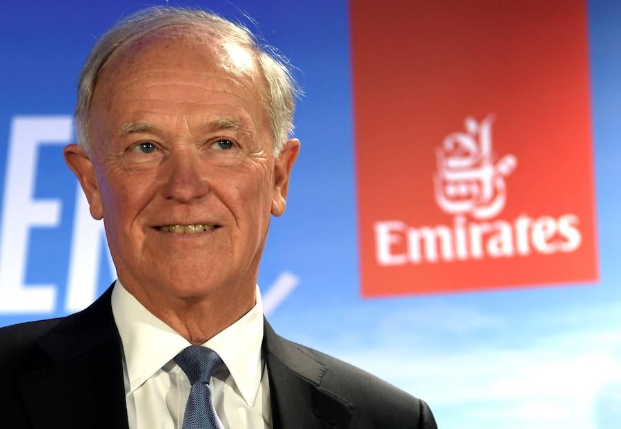 Emirates President Tim Clark