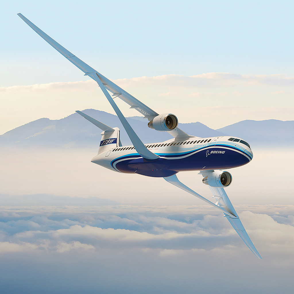 Boeing TTBW aircraft concept
