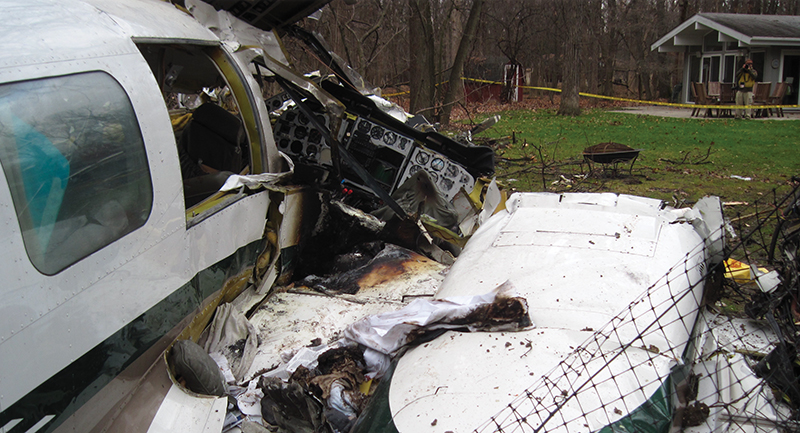  Piper PA-31-350 Navajo Chieftain crash