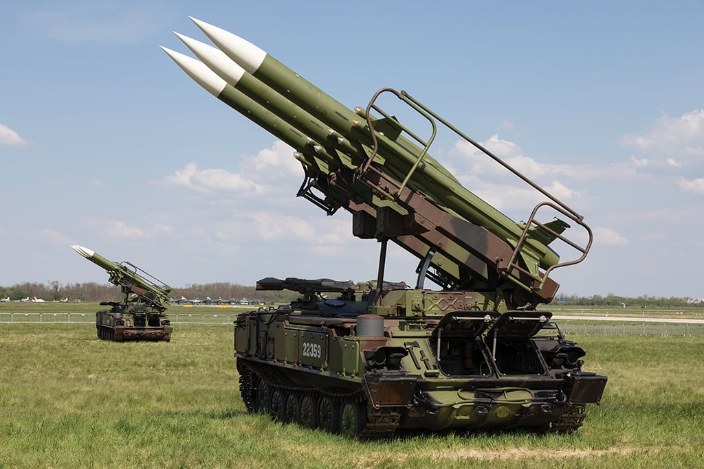 2K12 Kub missile system