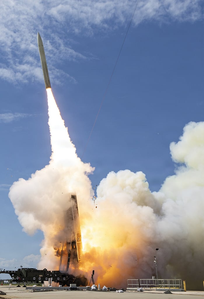 Long-Range Hypersonic Weapon test
