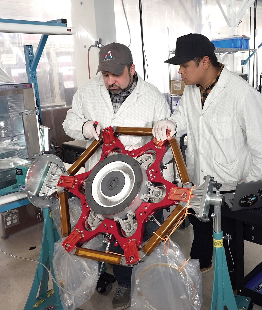 Advanced Electric Propulsion System thruster