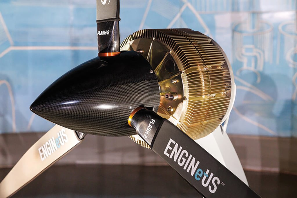 Safran ENGINeUS electric motor