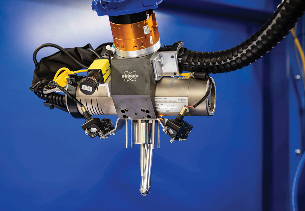 AI-assisted parts-inspection device