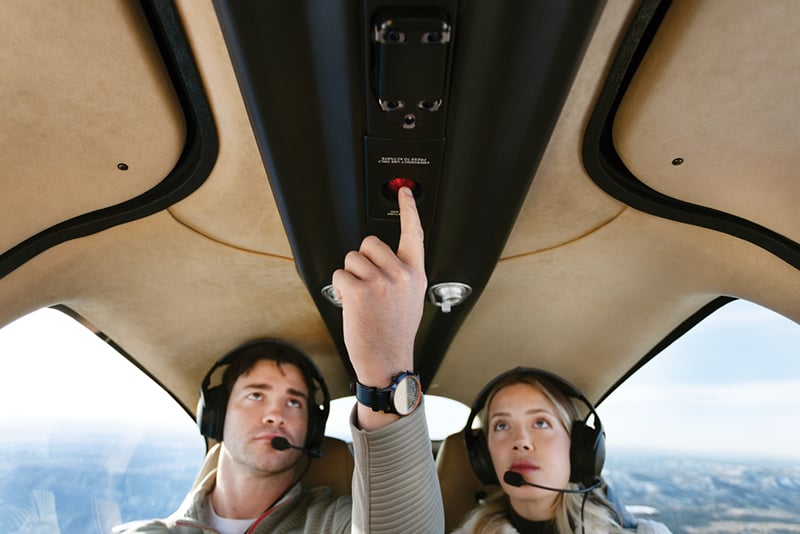 Safe Return&trade; Emergency Autoland being used inside a Cirrus SR Series G7