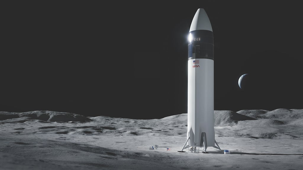 SpaceX 有人着陸システム