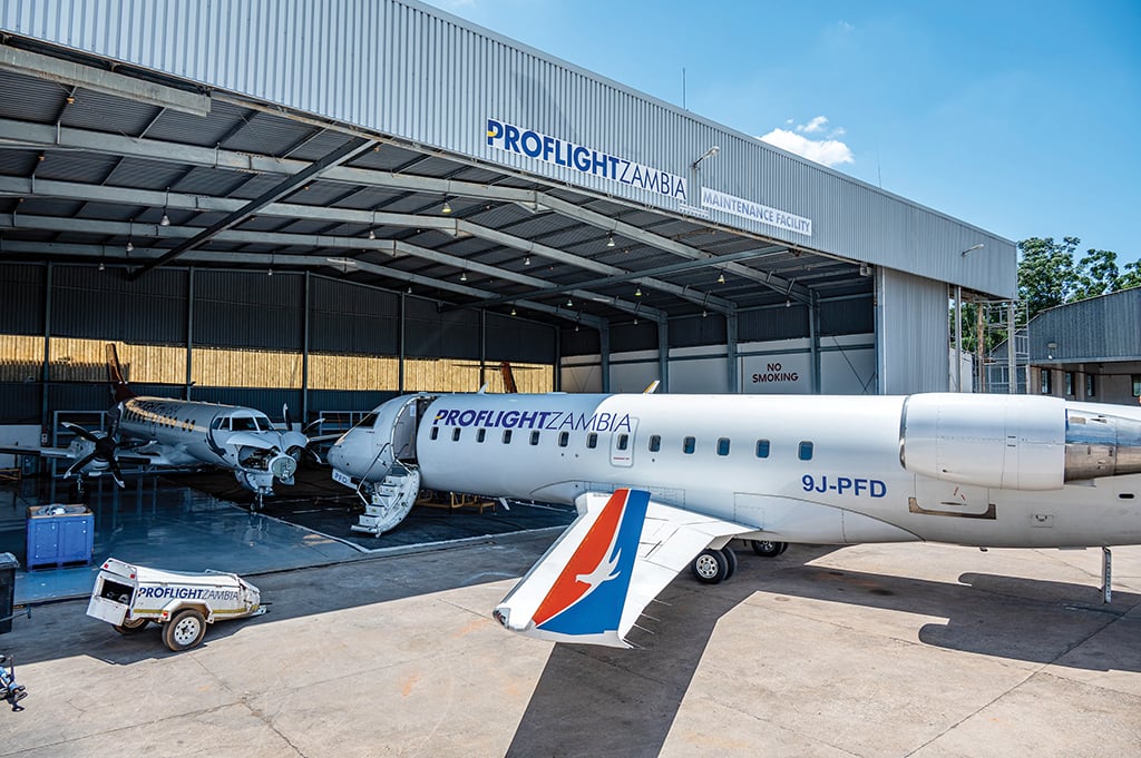 ProFlight aircraft hangar