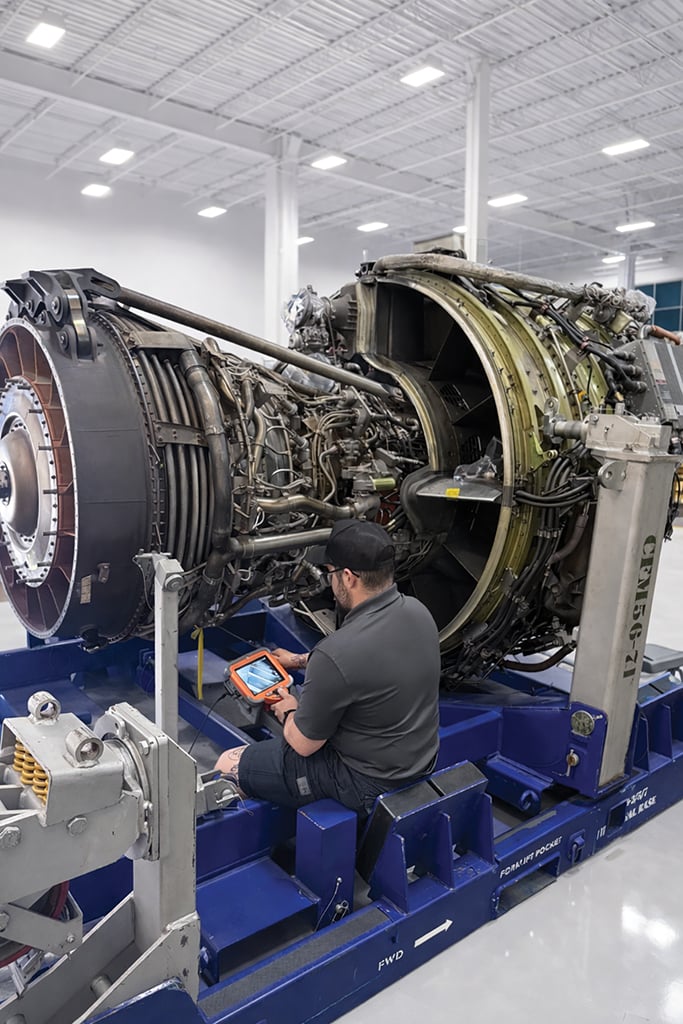 CFM56 MRO work