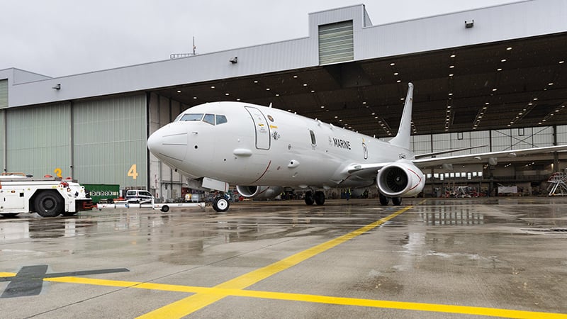 Lufthansa Technik Defense Boeing P-8A Poseidon