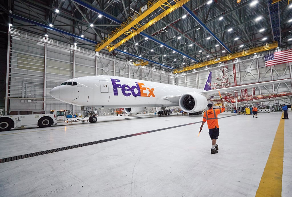 FedEx Boeing 777 freighter aircraft
