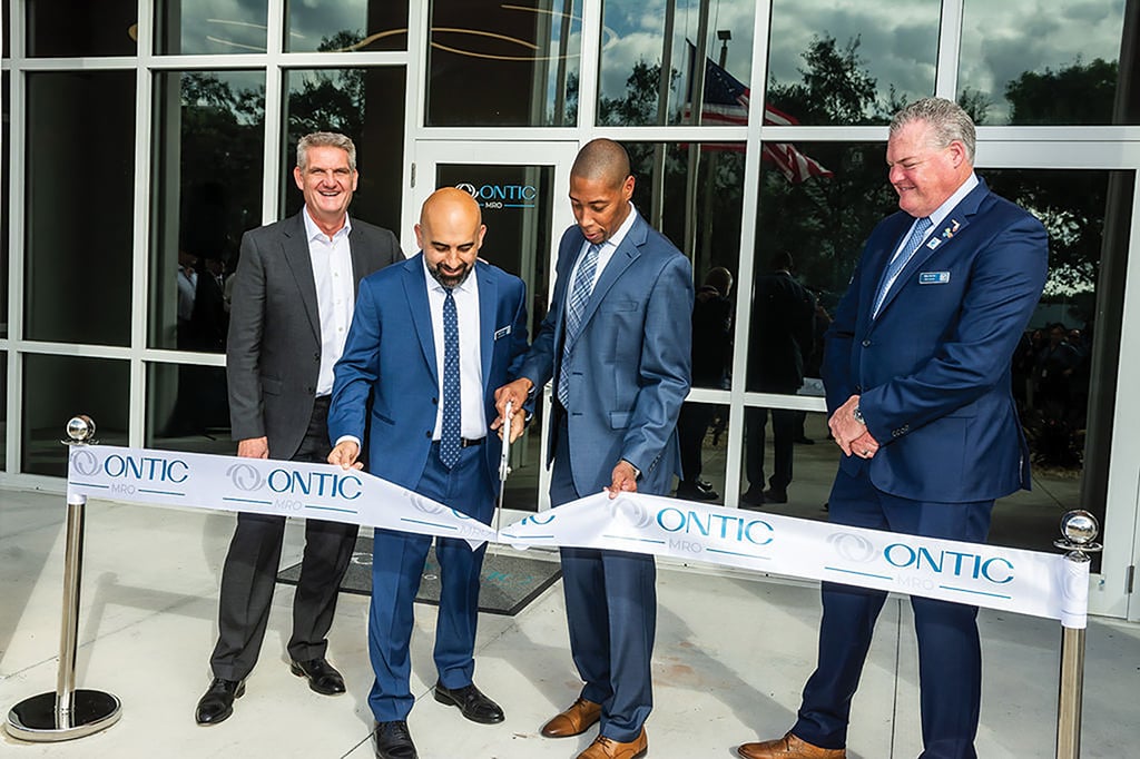 Ontic ribbon cutting