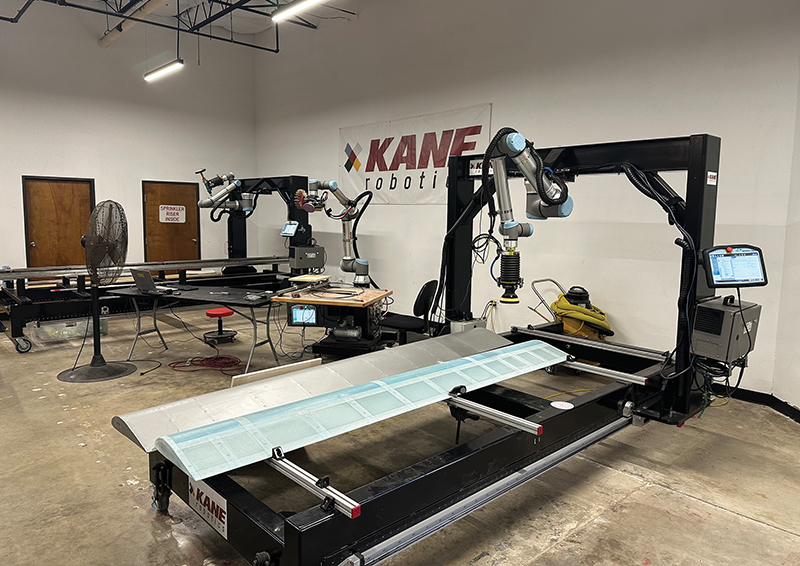 Kane Robotics cobots working on production line