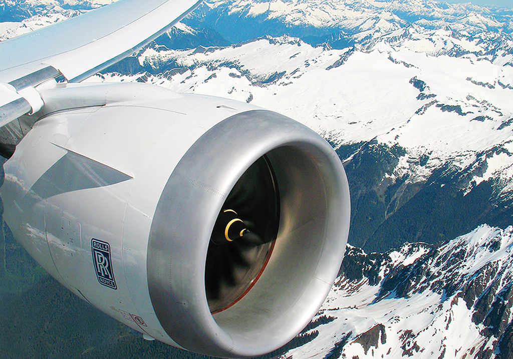 �������� ���������� ������� Rolls-Royce Trent 1000 �� �����, �� ������ ��� ������