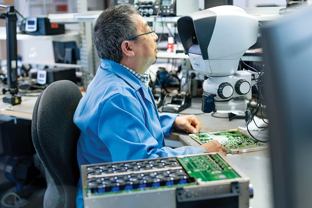 Diehl worker