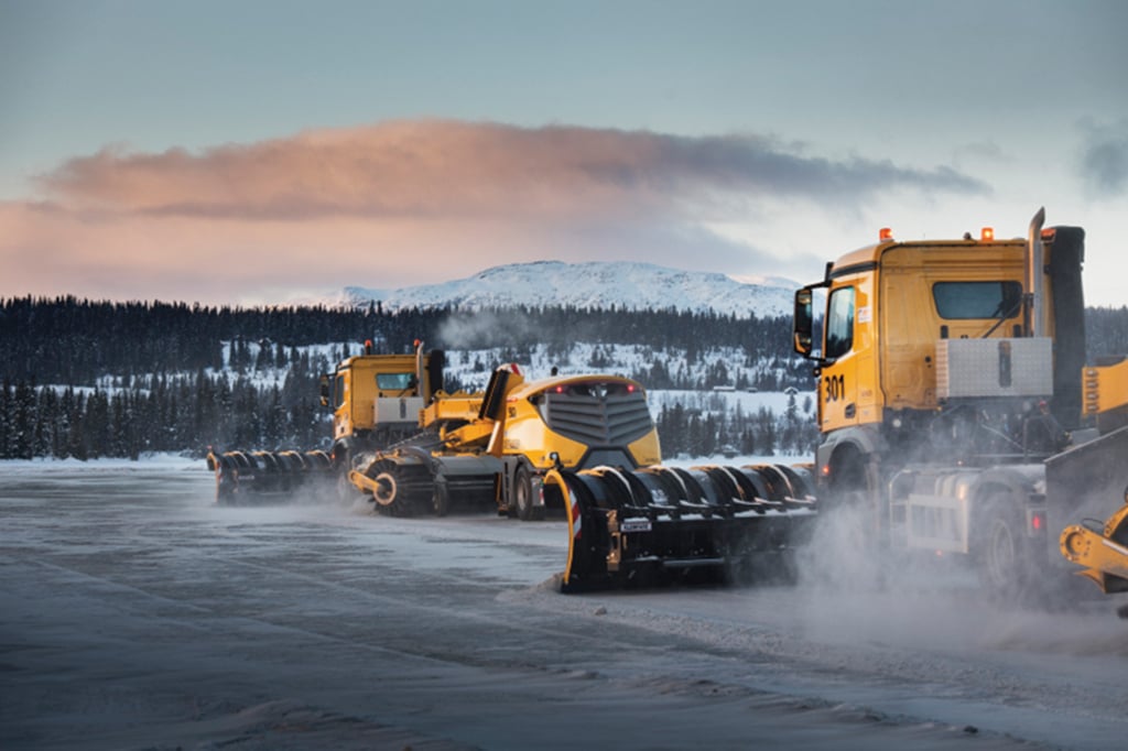 &Oslash;veraasen Driverless Snowplows