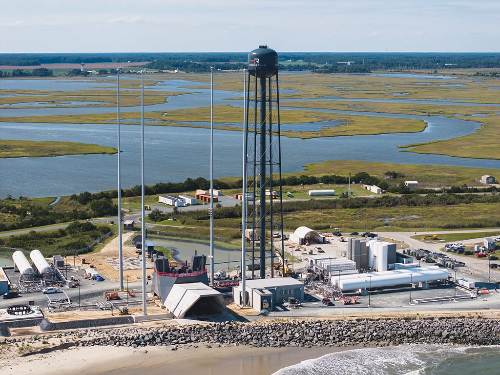 Rocket Lab's Launch Complex 3 at the Virginia Spaceport Authority&rsquo;s Mid-Atlantic Regional Spaceport