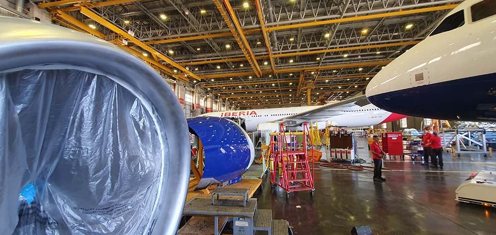 Iberia Maintenance hangar