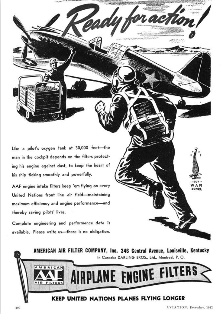 World War II Aircraft Maintenance Ads