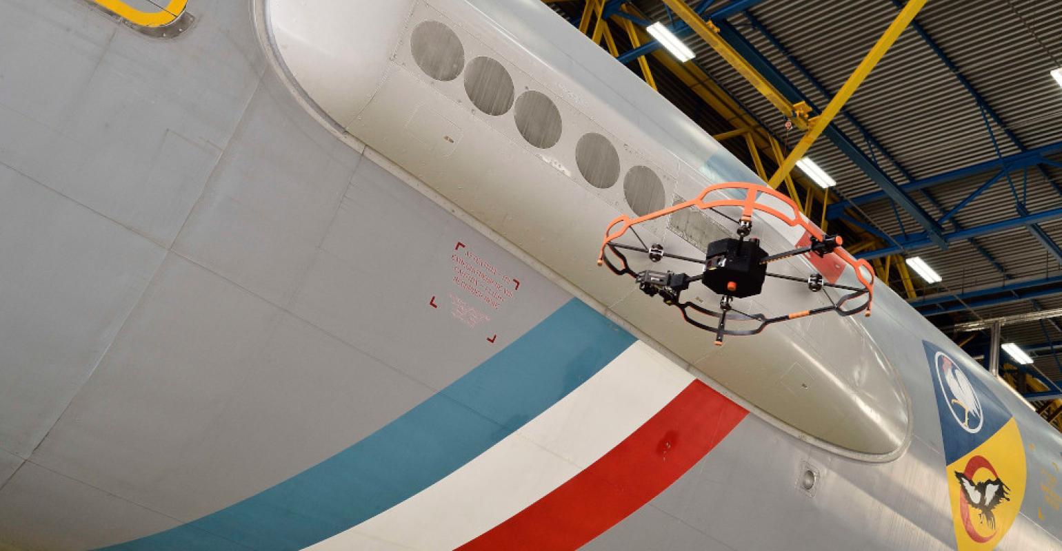 Drone tested at AFI KLM E&M