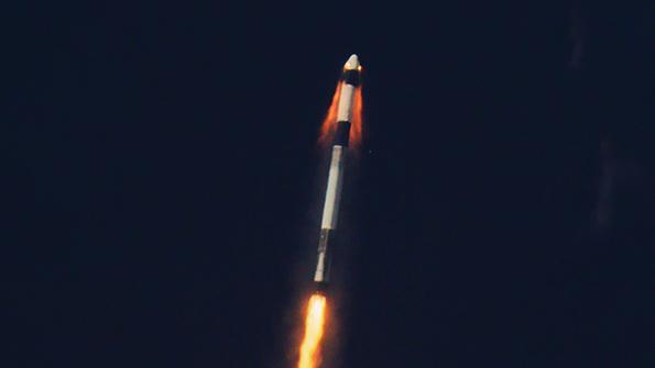 dragon spacex rocket