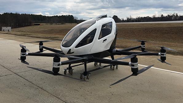 two-seat air taxi