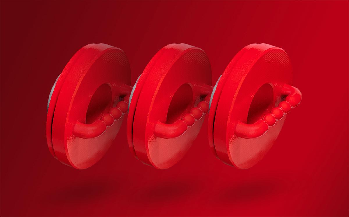 3D printed pintle bearing alignment tool