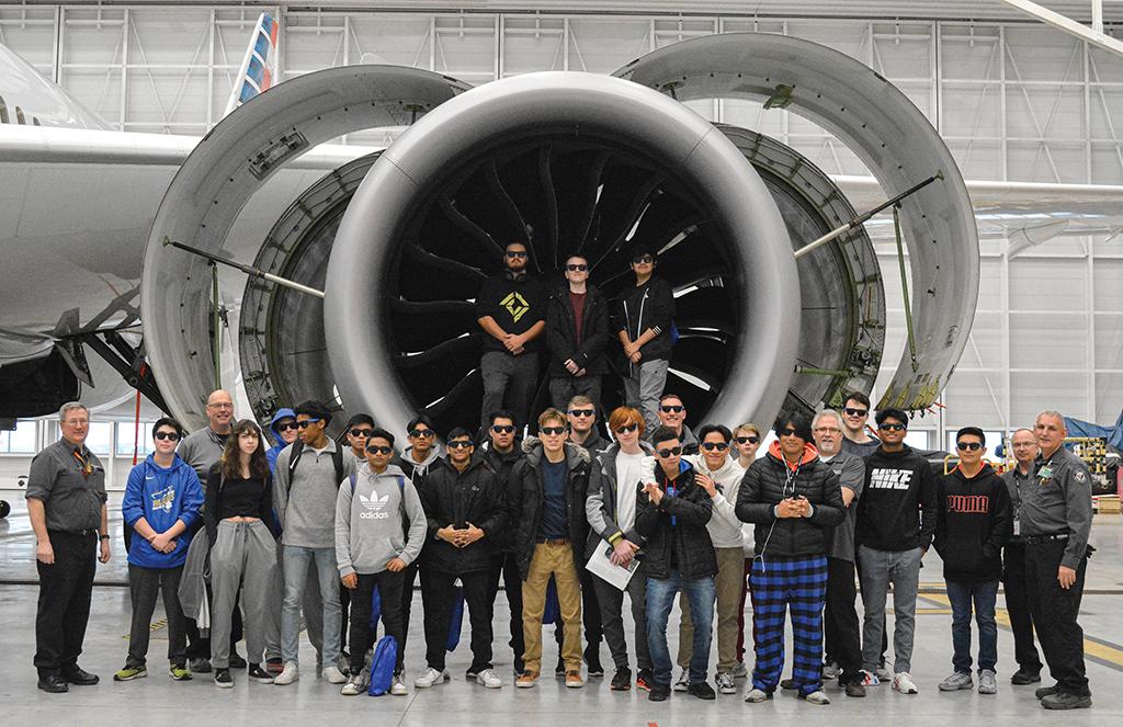 jet and students