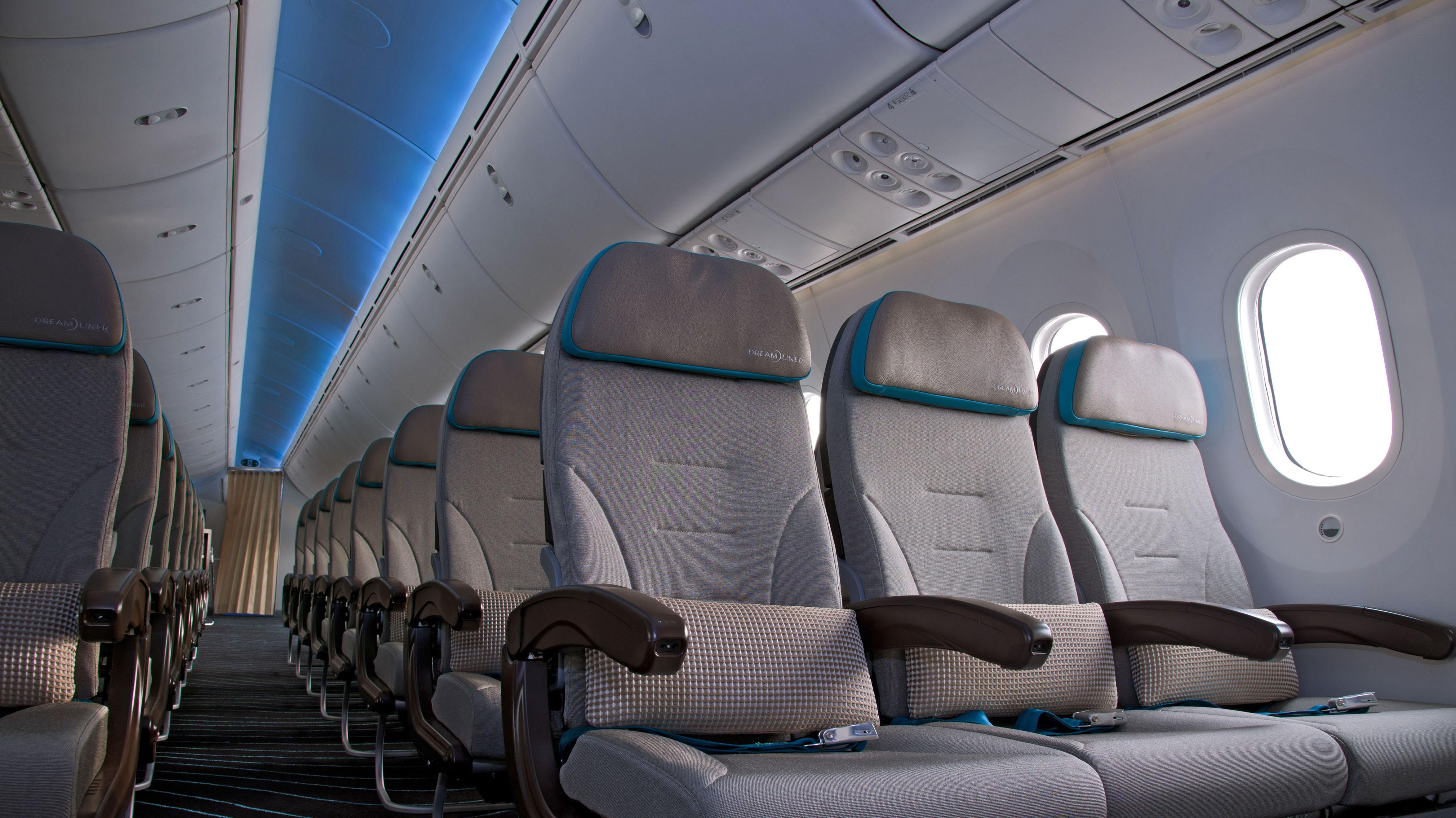 Boeing 787 cabin