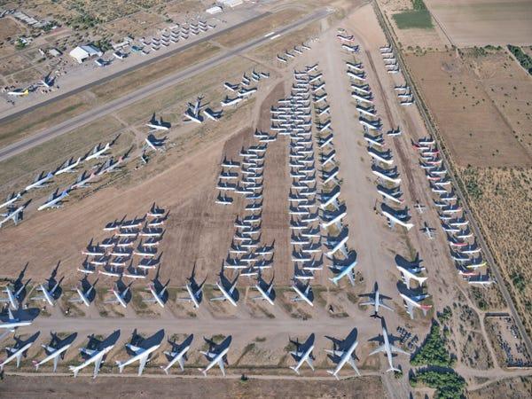 Top 10 Parked Aircraft by Engine Type - July 2020 | Aviation Week Network