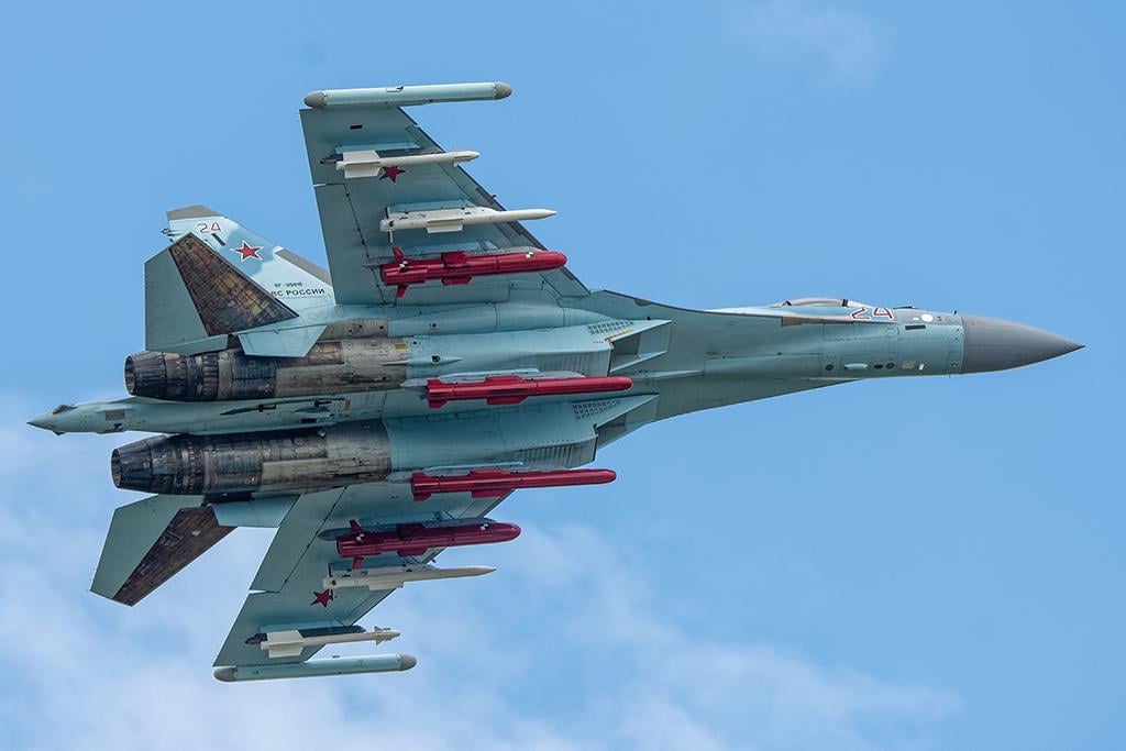 Sukhoi Su-35S Flanker-M fighter aircraft