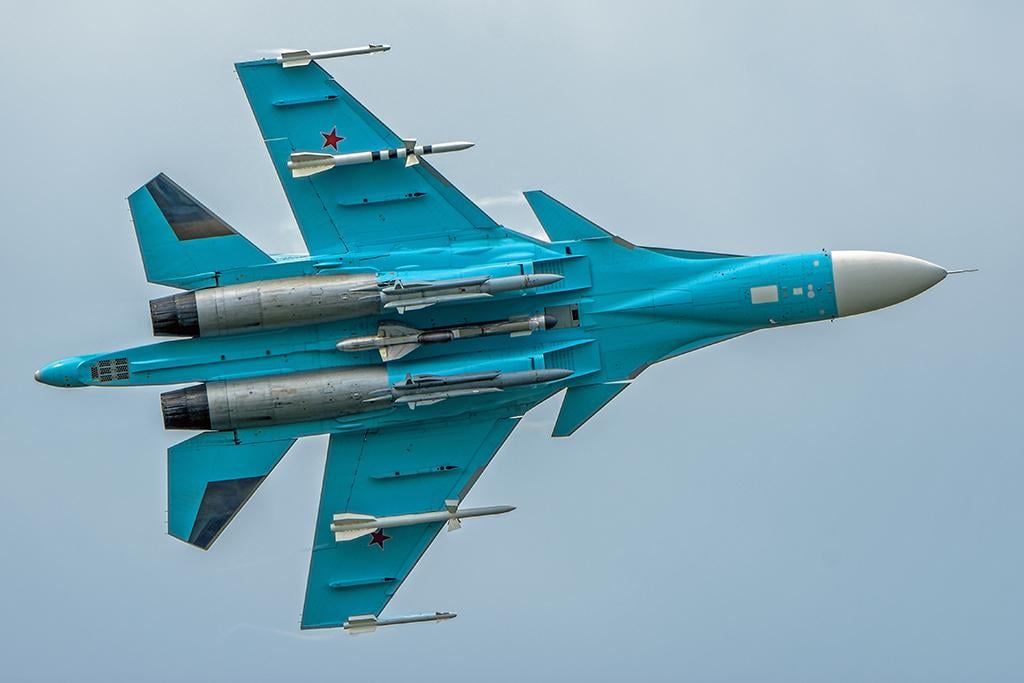 Our First Detailed Look At Russian Su-27 Flanker Jets In The
