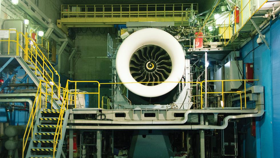 testbed for PD-35 large turbofan engine