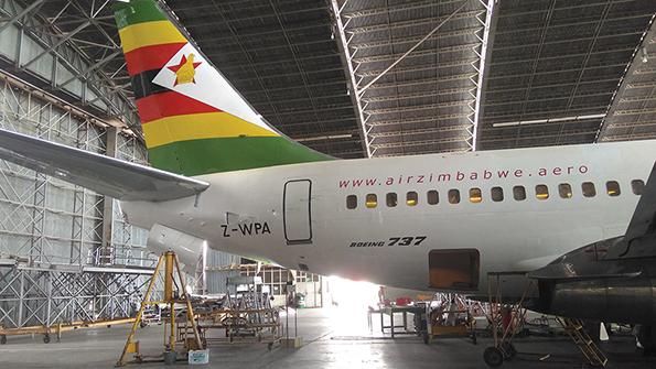 Air Zimbabwe aircraft