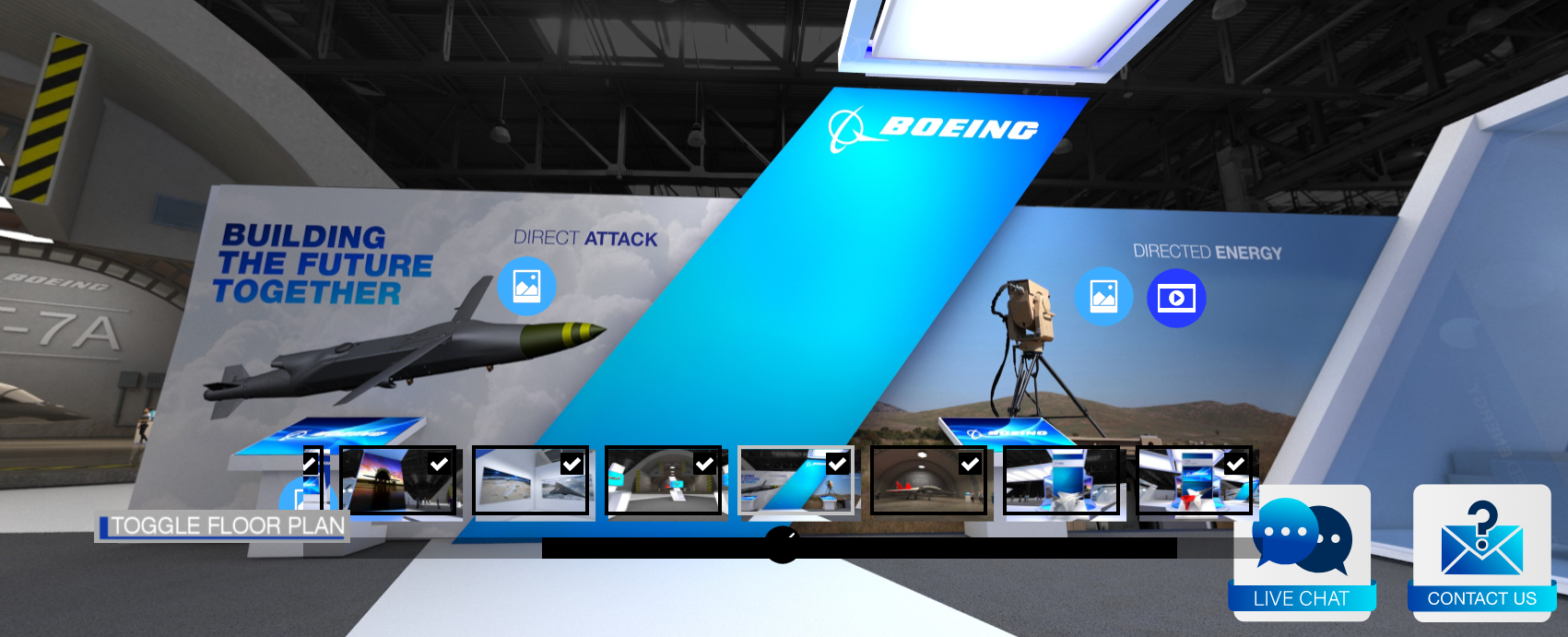 Exhibits from the Air Force Association's Virtual Conference Aviation