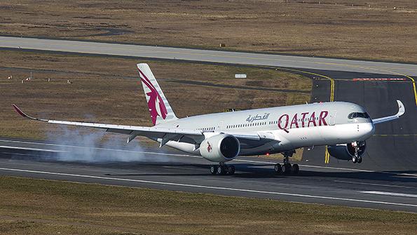 Qatar Airways airliner