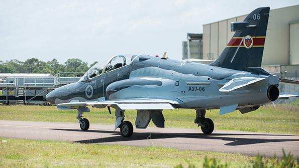 RAAF Hawk trainer