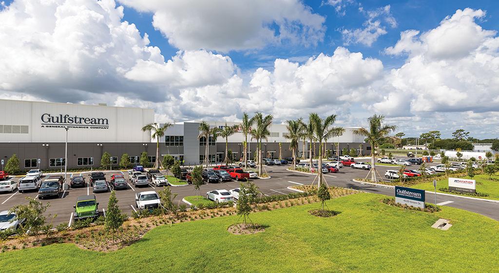 Gulfstream Aerospace service center, Palm Beach International Airport