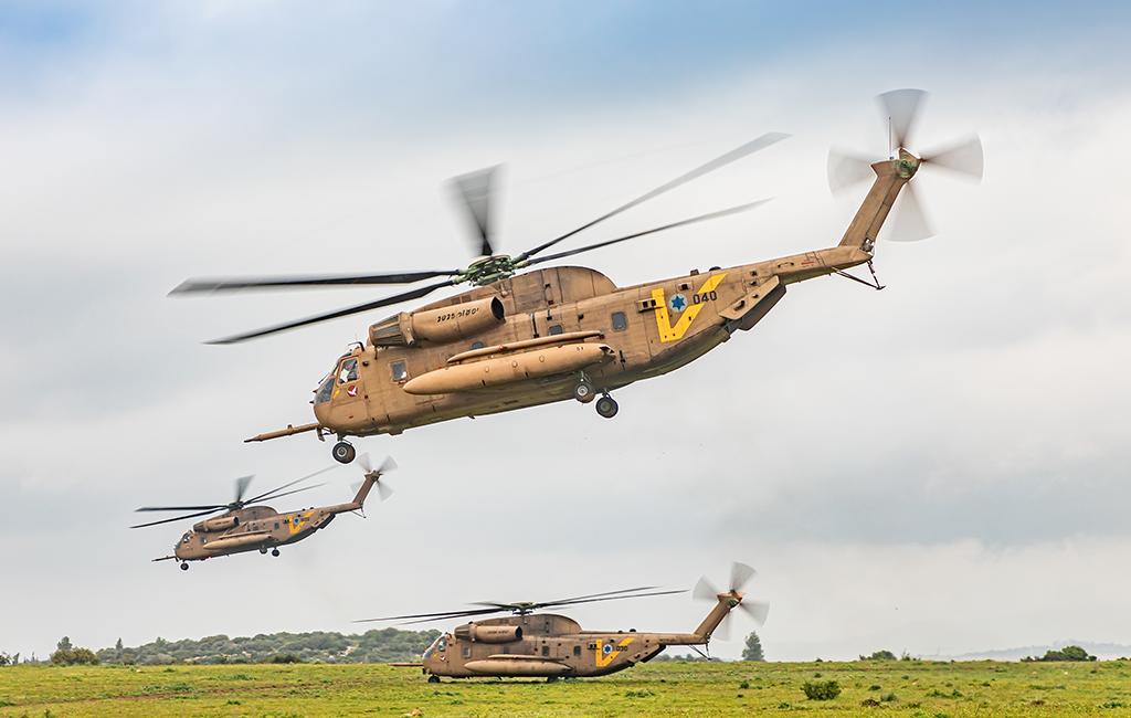 IAF Lockheed Martin CH-53 takeoff