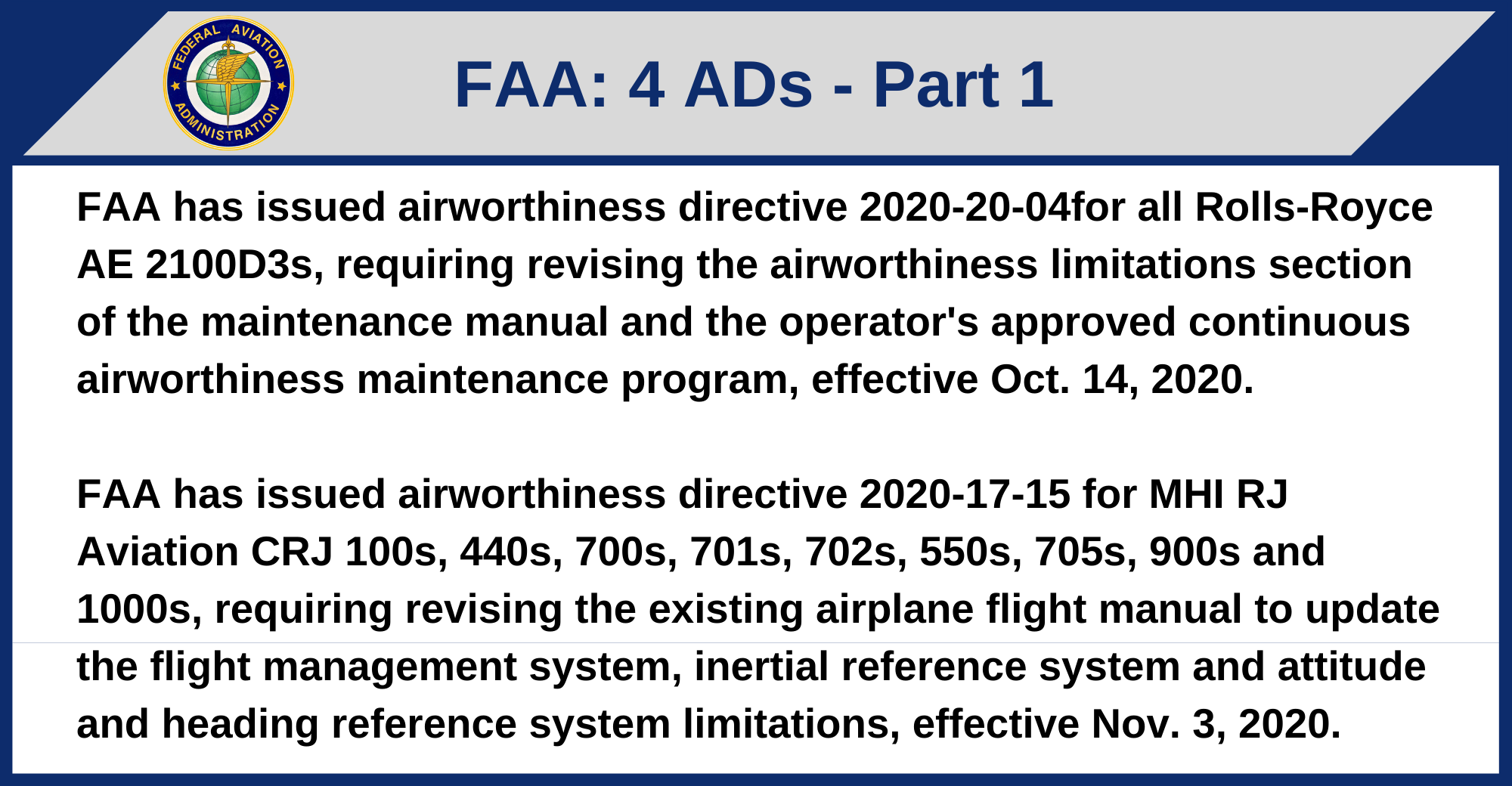 Global Regulatory Update Oct 4 10 Aviation Week Network