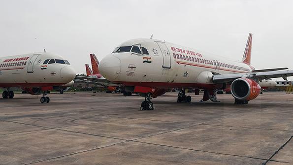 Air India aircraft on tarmac