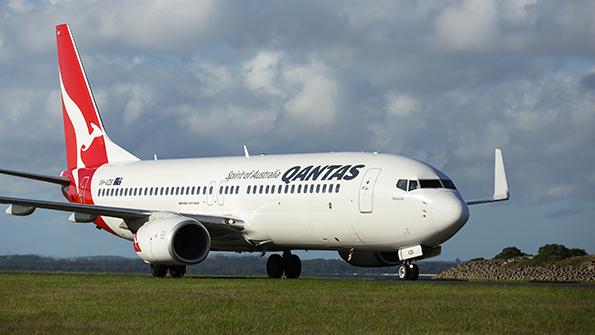 Qantas Boeing 737 aircraft