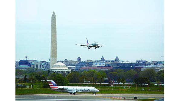 American Airlines aircraft, Washington D.C.