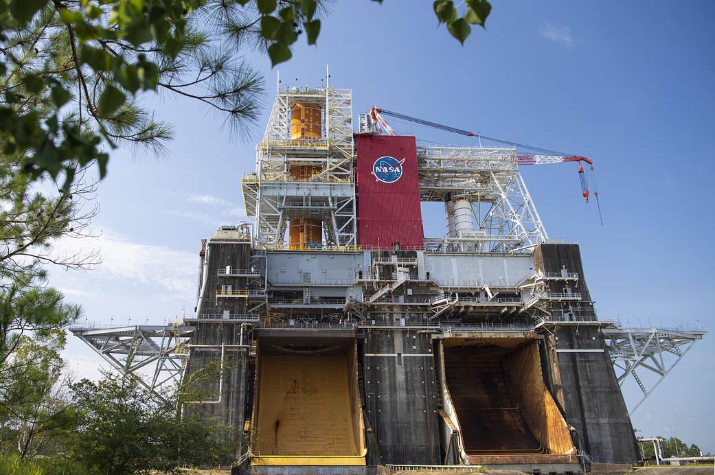 Space Launch System at NASA Stennis