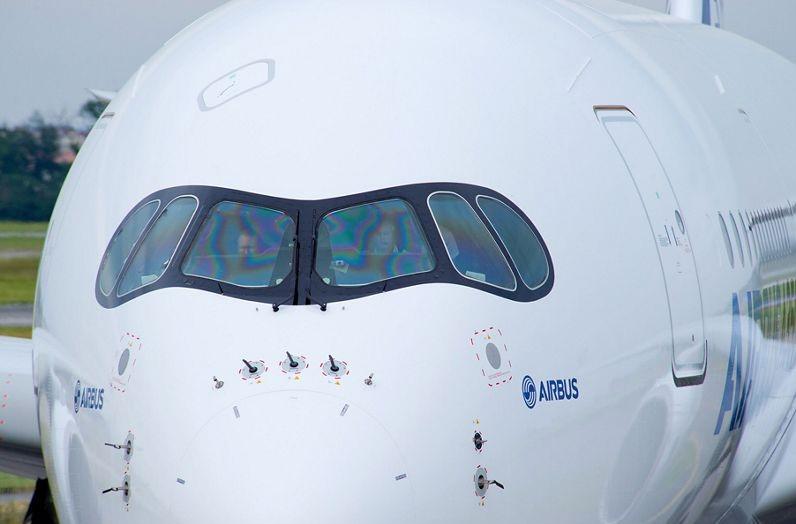A350xwb nose hatch