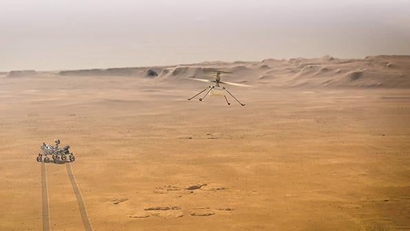 NASA mars rover spacecraft concept