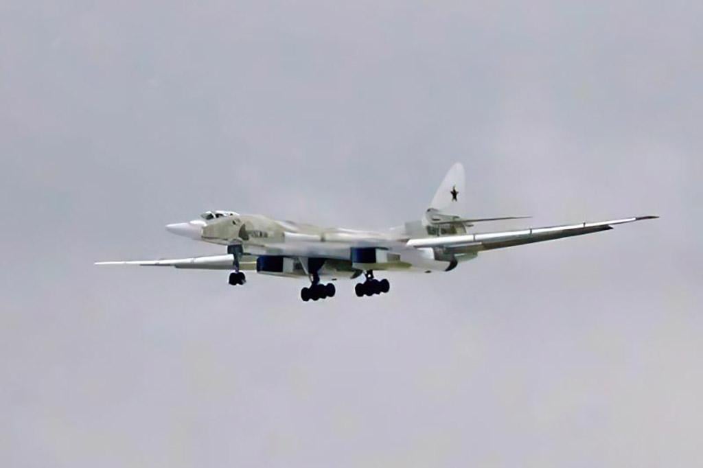 Tupolev Tu-160M bomber aircraft