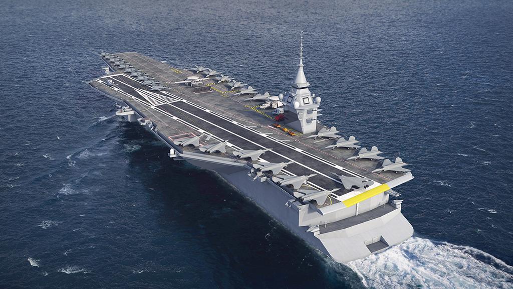 French aircraft carrier concept