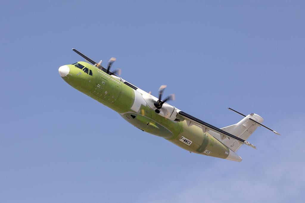 ATR 72-600F freighter aircraft